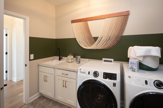 14643 107th Pl N, Maple Grove, MN 55369 - washroom featuring washer and clothes dryer and cabinet space