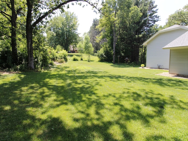 237 Plainview Dr, Troy Twp, WI 54022 - view of green lawn
