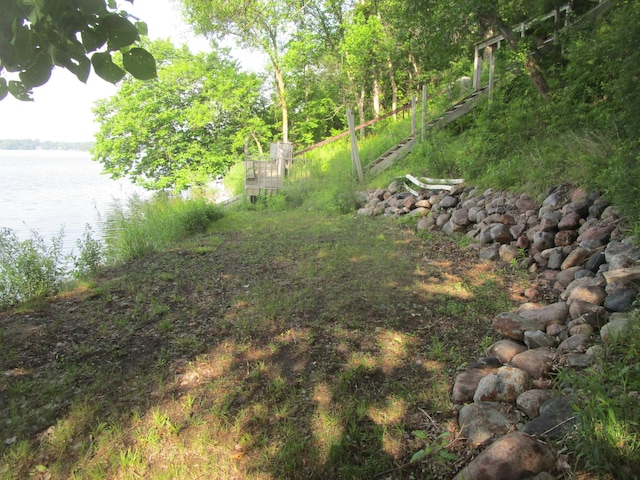 32468 County Highway 27, Elizabeth Twp, MN 56534 - view of yard with a water view