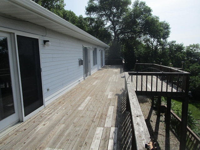 32468 County Highway 27, Elizabeth Twp, MN 56534 - view of deck