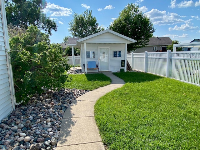 1506 Woodridge Ln, West Fargo, ND 58078 - view of front facade featuring an outdoor structure