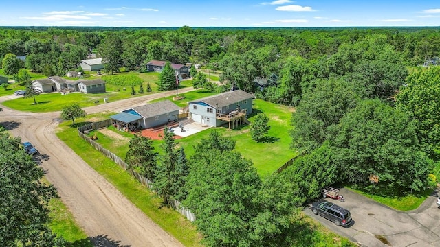 605 Central Ave SW, Cambridge, MN 55008 - drone / aerial view of a forest