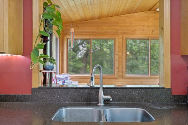 1902 3rd Ave, Grand Rapids, MN 55744 - kitchen view of wood walls