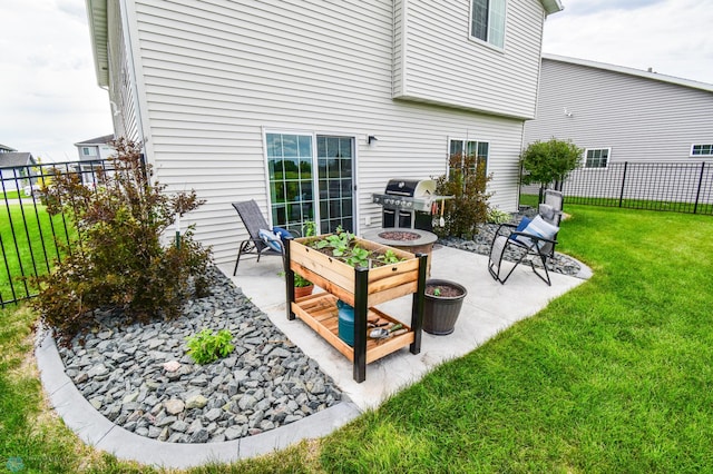 412 Hampton Dr W, Moorhead, MN 56560 - view of patio / terrace featuring a grill