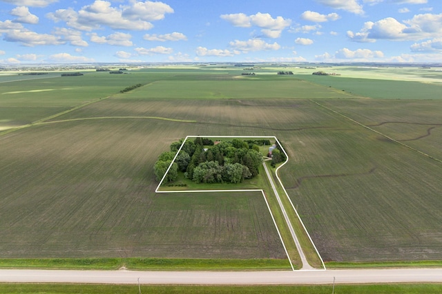 56668 145th Ave, West Concord, MN 55985 - view of rural area featuring property parcel outlined