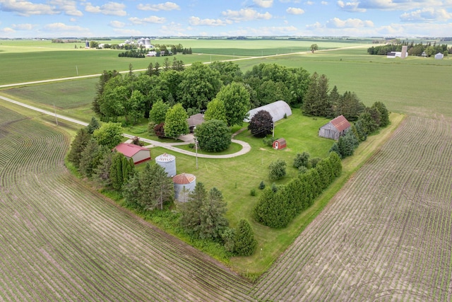 56668 145th Ave, West Concord, MN 55985 - aerial view of sparsely populated area with large plots for crops