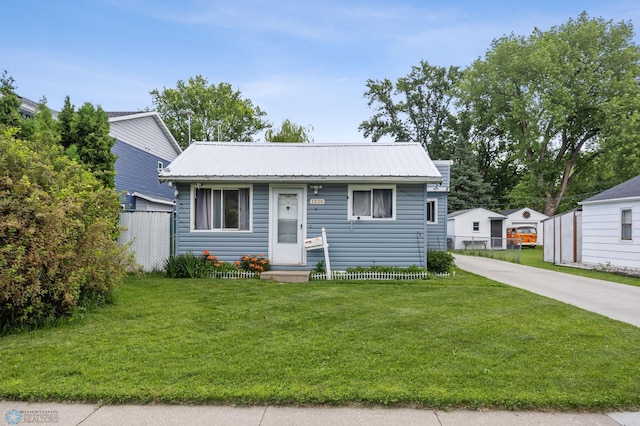 1330 16 1/2 St S, Fargo, ND 58103 - view of front of home featuring a metal roof