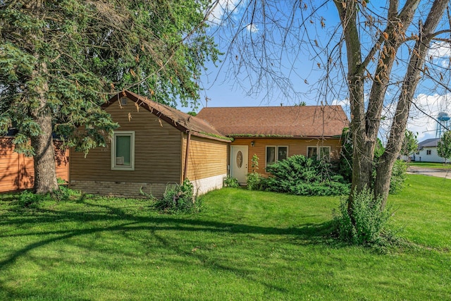 302 3rd Ave N, Bowlus, MN 56314 - ranch-style house featuring a front lawn