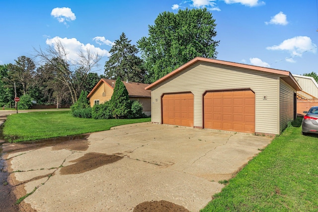 302 3rd Ave N, Bowlus, MN 56314 - view of detached garage
