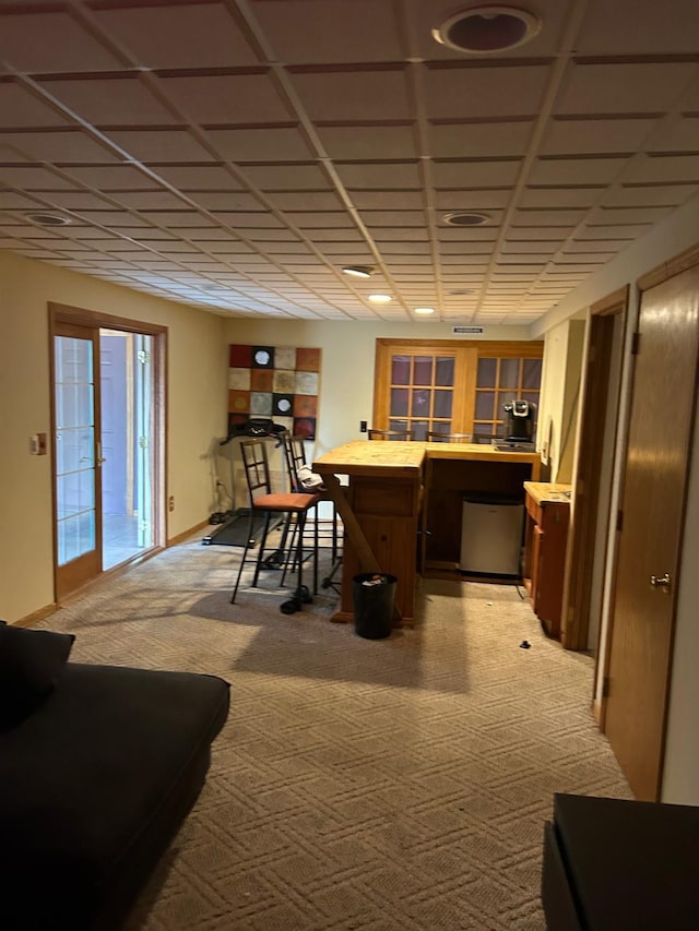 3324 131st Ln NW, Coon Rapids, MN 55448 - bar with light colored carpet and baseboards