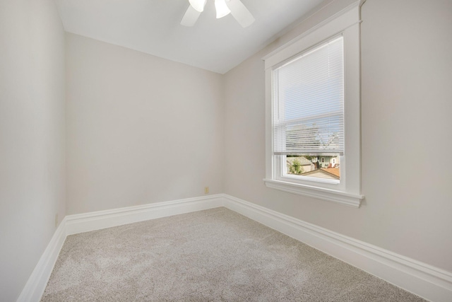 927 Central Ave W, Saint Paul, MN 55104 - carpeted spare room with ceiling fan and baseboards