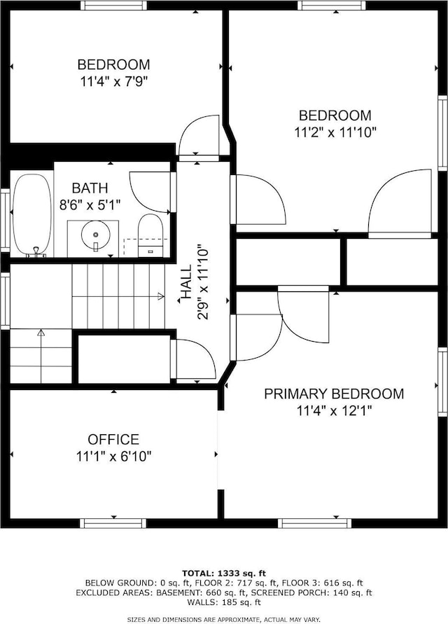 927 Central Ave W, Saint Paul, MN 55104 - view of property floor plan