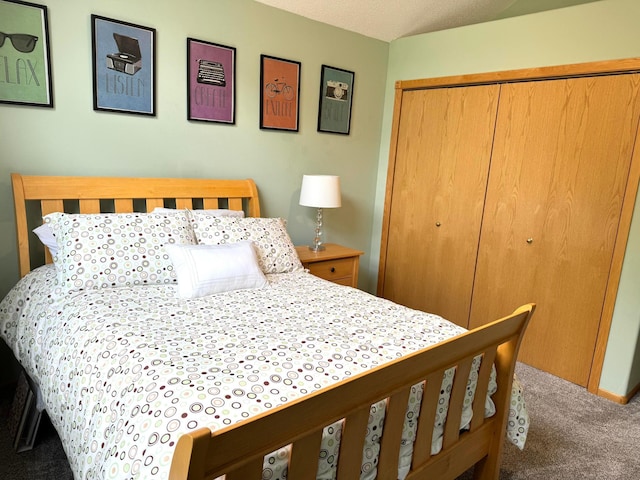 14158 185th Ave NE, Smiley Twp, MN 56701 - bedroom with carpet floors and a closet