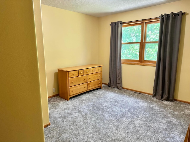 14158 185th Ave NE, Smiley Twp, MN 56701 - bedroom with a textured ceiling and light carpet
