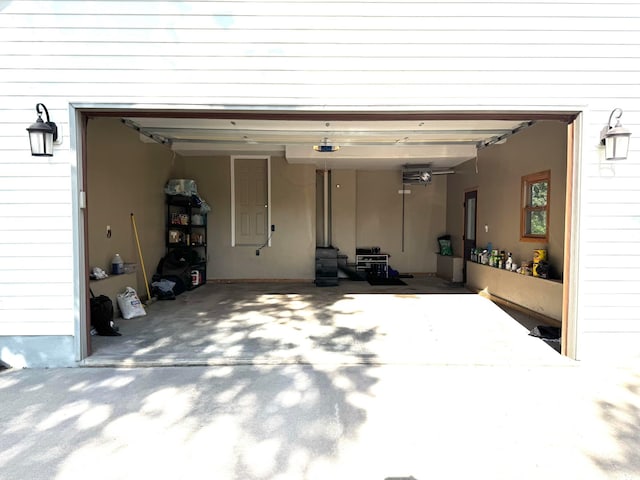 14158 185th Ave NE, Smiley Twp, MN 56701 - garage with a garage door opener and driveway
