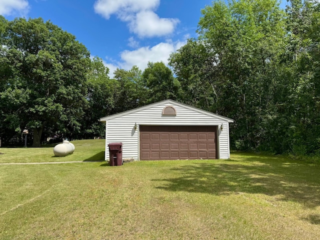 14158 185th Ave NE, Smiley Twp, MN 56701 - view of detached garage