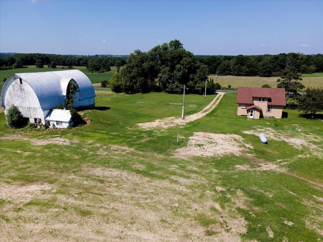 N7420 110th St, Spring Lake Twp, WI 54767 - overview of rural landscape