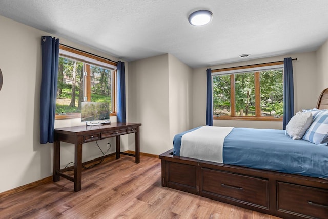 11280 Bluestem Ln, Eden Prairie, MN 55347 - bedroom with light wood-type flooring and multiple windows