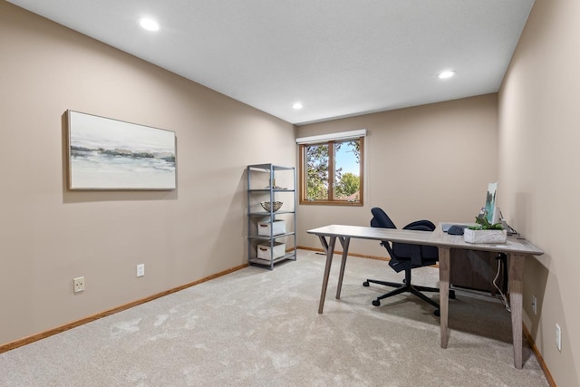 11280 Bluestem Ln, Eden Prairie, MN 55347 - office with carpet and recessed lighting