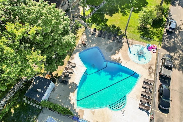 315 Park Lake Blvd Unit 104, Detroit Lakes, MN 56501 - bird's eye view of a pool