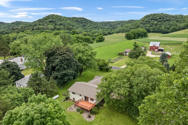 39123 Kc Dr, Homer Twp, MN 55987 - overview of rural landscape with a heavily wooded area