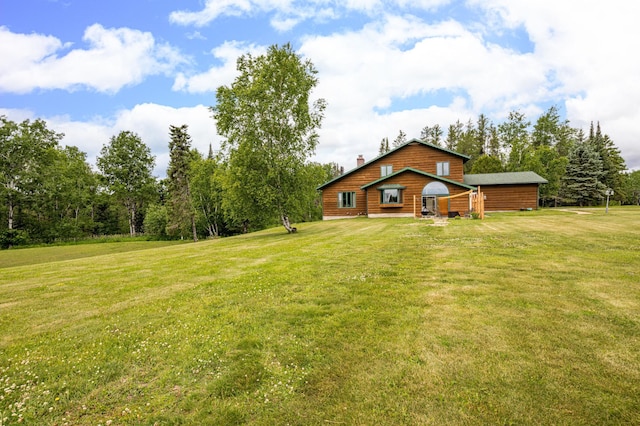 9614 Hayes Rd, Mountain Iron, MN 55768 - view of grassy yard