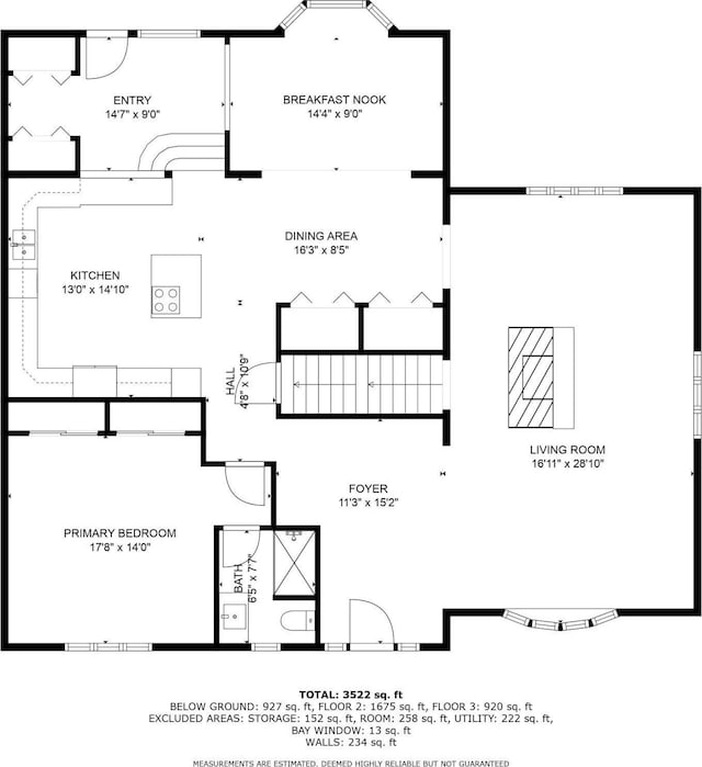 9614 Hayes Rd, Mountain Iron, MN 55768 - view of floor plan / room layout