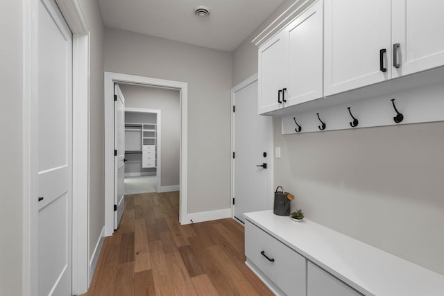 7617 Ocean Ave NE, Otsego, MN 55330 - mudroom featuring dark wood-style floors and baseboards