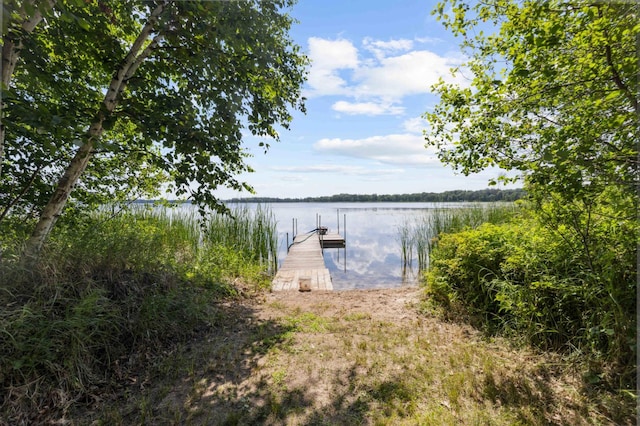 4745 Patterson Trl, Brainerd, MN 56401 - dock area featuring a water view
