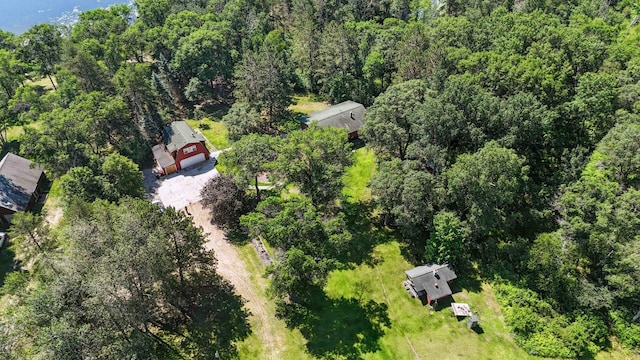 4745 Patterson Trl, Brainerd, MN 56401 - aerial view of a heavily wooded area