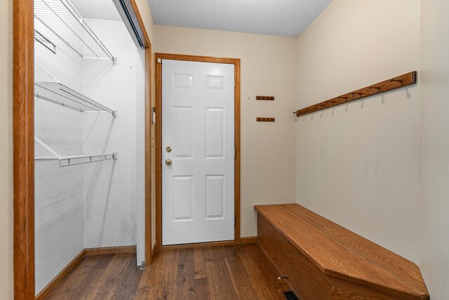 621 Twelve Oaks Ln, Hudson, WI 54016 - mudroom featuring dark wood-style flooring and baseboards