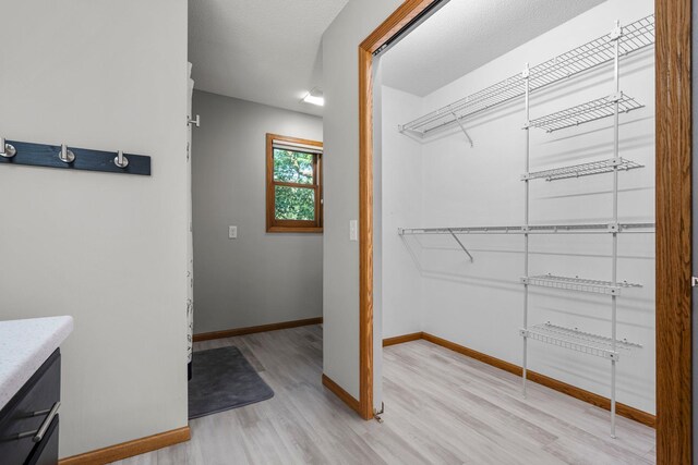 621 Twelve Oaks Ln, Hudson, WI 54016 - walk in closet featuring light wood finished floors