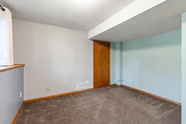 621 Twelve Oaks Ln, Hudson, WI 54016 - carpeted empty room with baseboards and a textured ceiling