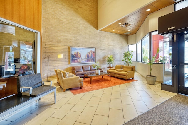 121 Washington Ave S Unit 513, Minneapolis, MN 55401 - common area with a towering ceiling