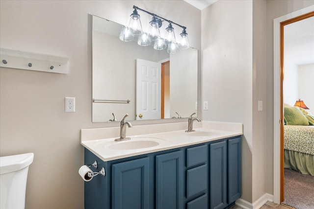 8731 Quarry Ridge Ln Unit B, Woodbury, MN 55125 - ensuite bathroom with toilet and double vanity