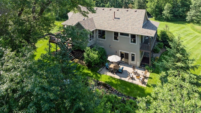 11985 Lever Ct NE, Blaine, MN 55449 - view from above of property