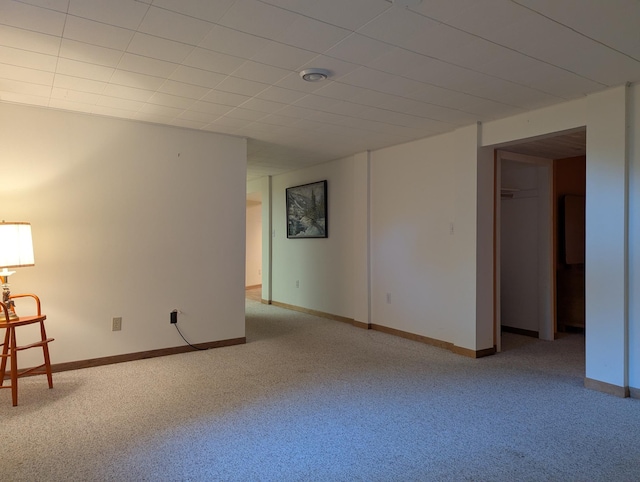 417 Ridge Rd, Albert Lea, MN 56007 - carpeted spare room with baseboards and a smoke detector