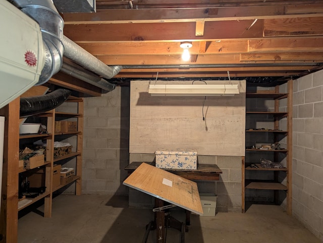 417 Ridge Rd, Albert Lea, MN 56007 - view of unfinished basement