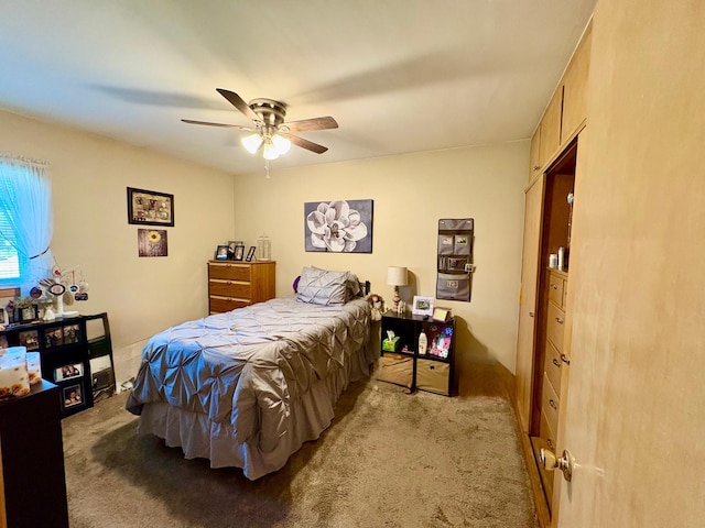 905 Clausen Ave, Albert Lea, MN 56007 - carpeted bedroom with ceiling fan
