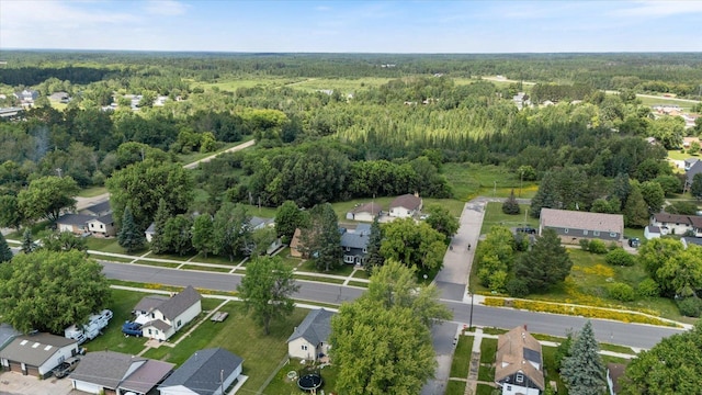 602 8th St NW, Chisholm, MN 55719 - aerial perspective of suburban area featuring a forest