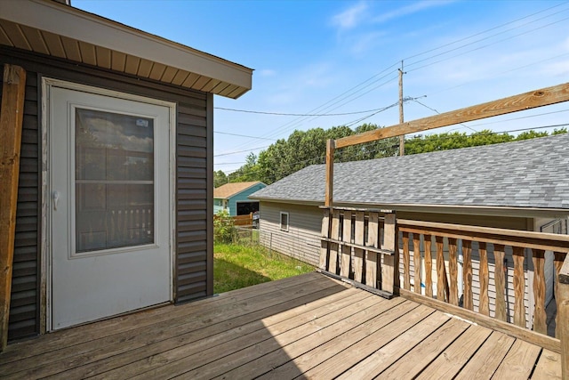 602 8th St NW, Chisholm, MN 55719 - view of deck