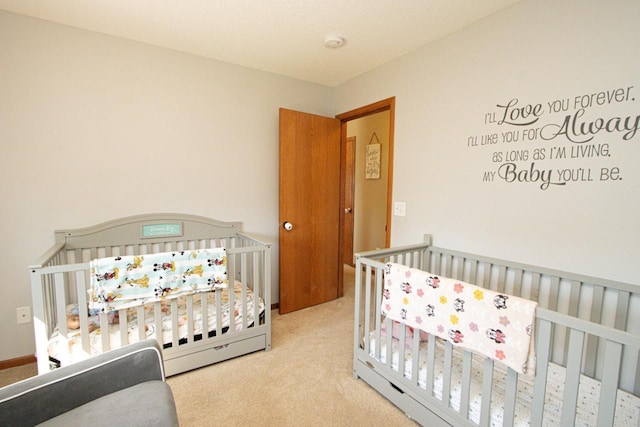 2223 Fairbanks Dr, North Mankato, MN 56003 - bedroom featuring carpet floors