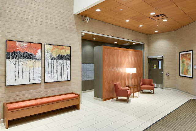 121 Washington Ave S Unit 1508, Minneapolis, MN 55401 - building lobby with recessed lighting