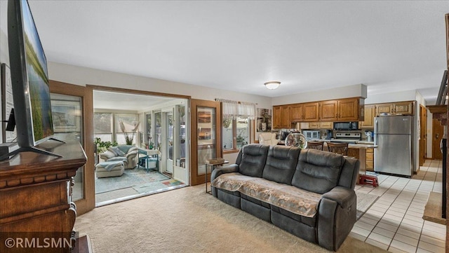 950 Tuva Rd SE, Cokato, MN 55321 - living area featuring light tile patterned floors