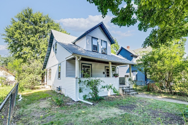 3916 37th Ave S, Minneapolis, MN 55406 - view of front of house featuring a porch and a shingled roof