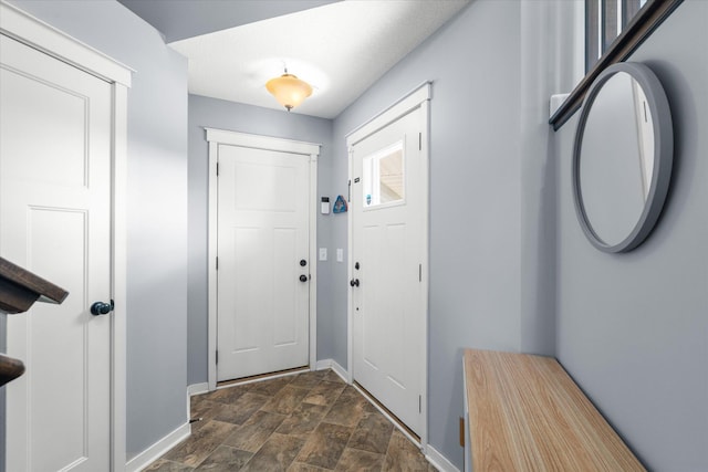 8638 Preserve Blvd N, Chisago City, MN 55013 - entryway with baseboards and stone finish flooring
