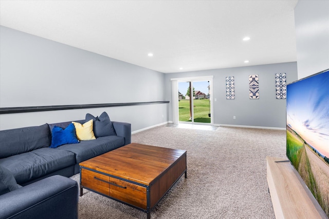 8638 Preserve Blvd N, Chisago City, MN 55013 - carpeted living room featuring recessed lighting