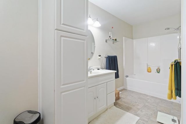 322 Central Ave N, Eagle Bend, MN 56446 - bathroom with vanity and tub / shower combination
