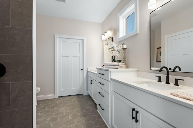 3886 Larabee Ave NE, Saint Michael, MN 55376 - bathroom with vanity and tiled shower