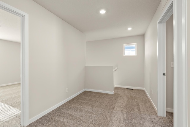 39749 Fallbrook Ave, North Branch, MN 55056 - below grade area with carpet and recessed lighting